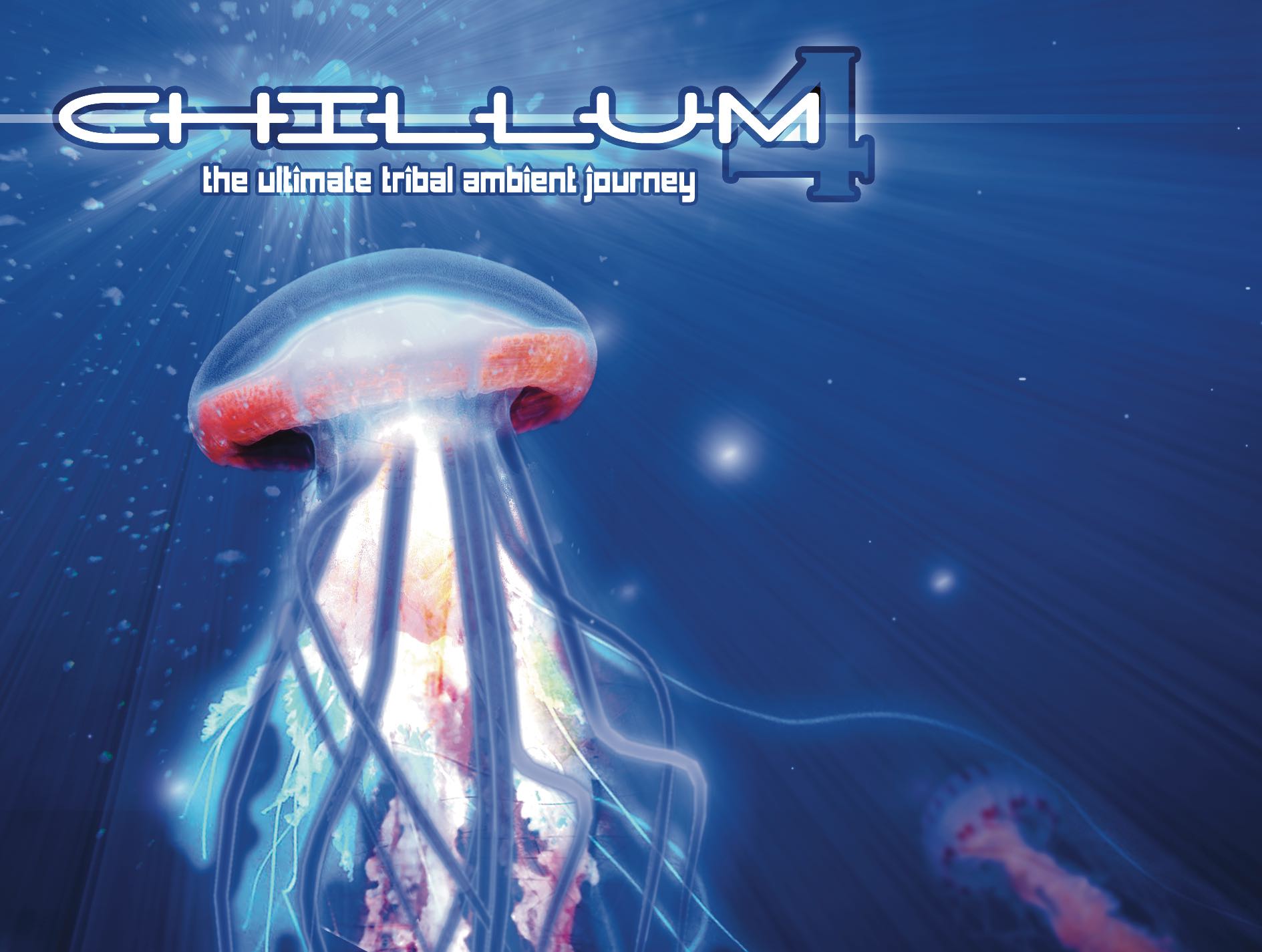 Print-CD Cover: Chillum 4- The ultimate tribal ambient journey  